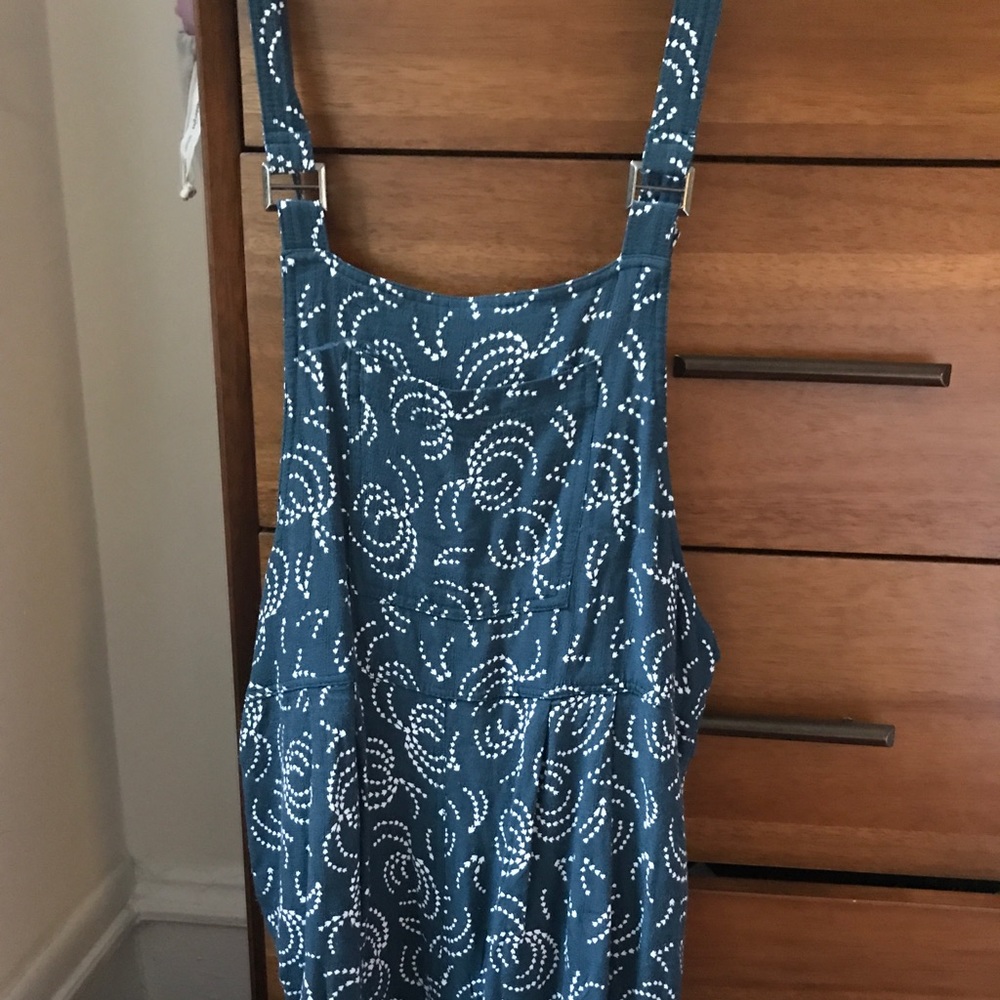 Anthropologie Green patterned jumper